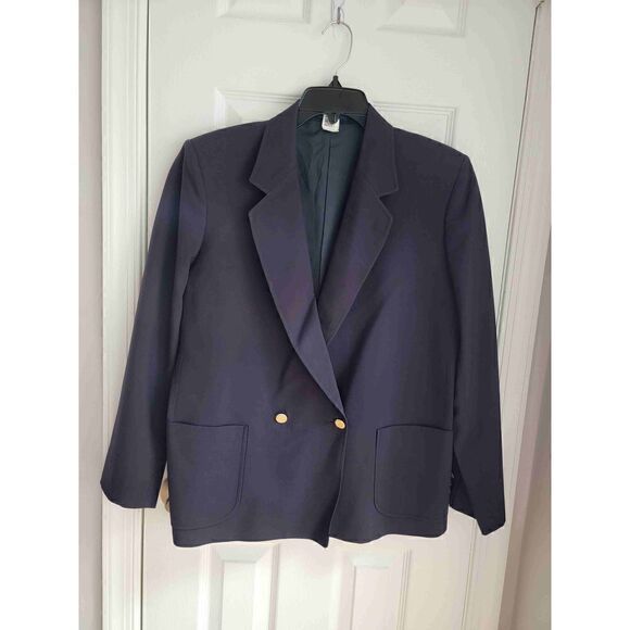 Burberry Vintage Wool Blazer L - Picture 1 of 11